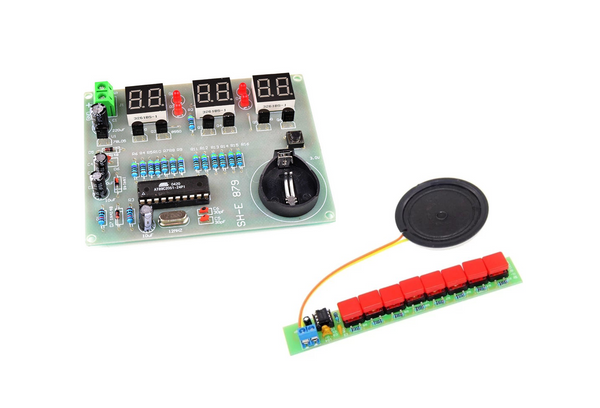Next in Soldering: 8-Note Electronic Piano or 6-Digit Clock